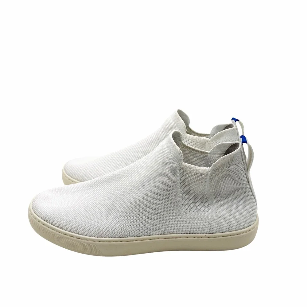 Rothy's The Chelsea Boot‎ in White Women's Size 11.5